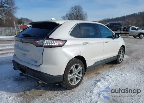 2016 Ford Edge Titanium from USA, damaged, VIN 2FMPK4K95GBC16846